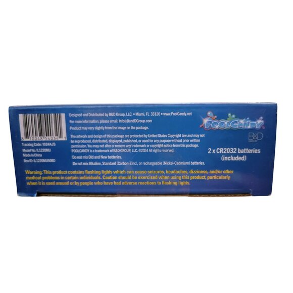 ✅ PoolCandy Illuminated LED Beach Ball – NEW in Box - Picture 3 of 3